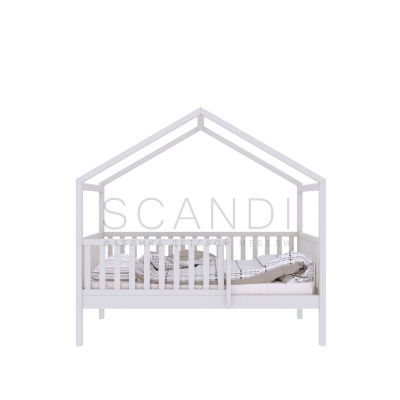 Детская кровать домик Квенна с бортом